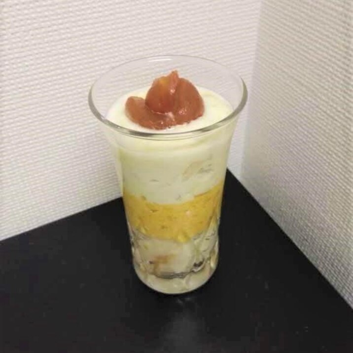 ●1歳バースデープレート♪豪華グラスチーズケーキ●